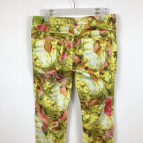 TED BAKER Danelle Floral Teapot Print Jeans size 26 - Picture 5 of 9